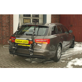 Heckträger Paulchen Audi A6 C7 4G Avant (ohne Chromzierleiste) ab 09/2011 bis 05/2018 - Montagekit (Artikel-Nr.:810107) + Trägersystem + Schienensystem