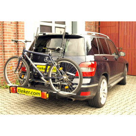 Fahrradträger Mercedes GLK (X204) ab 06/2008 bis 06/2015 - Montagekit (Artikel-Nr.:813522) + Trägersystem + Schienensystem