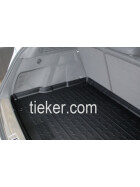 Kofferraummatte Audi Q3 Typ 8U (auch Quattro) - nur mit zusätzlichen Ladeboden - Schalenmatte - abwaschbar - geruchslos - flexibel