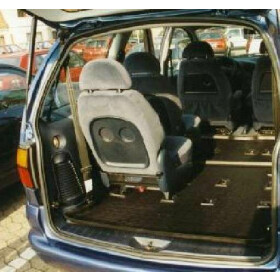 Kofferraummatte Ford Galaxy WGR - Teil hinten - unter 3. Sitzreihe - kann mit 20-1690 kombiniert werden