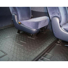 SEAT Alhambra Kofferraummatte Kofferraumwanne hoher Rand - Carbox Gepäckraumwanne