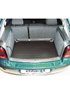 VW Golf IV Kofferraummatte Kofferraumwanne hoher Rand - Carbox Gepäckraumwanne