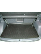 Golf V Plus I 1KP - Kofferraummatte mit Rand - für verschiebbare Rücksitzbank - Ladeboden in oberer Position
