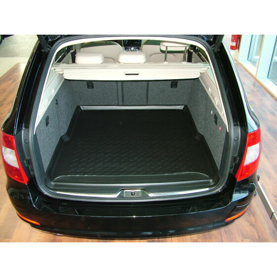 Kofferraummatte Skoda Superb II 3T Limousine/Stufenheck mit Einlegeboden