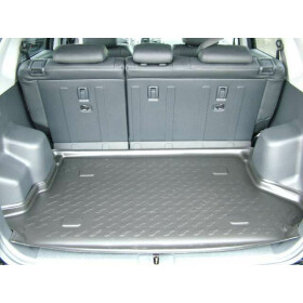 Hyundai Tucson I Typ JM Kofferraummatte Kofferraumwanne hoher Rand - Carbox Gepäckraumwanne