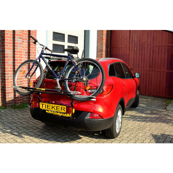 Fahrradheckträger Renault Kadjar - Mittellader - Zuladung max. 40 KG max. - 2 Räder