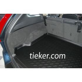 Kofferraummatte liegt passgenau aum Volvo XC60 I Y20 an - keine Schmutznester zwischen Matte und Kofferraum