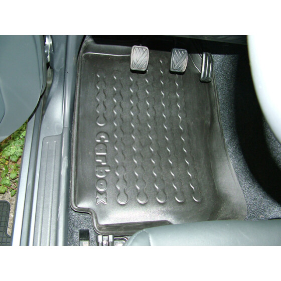Suzuki Jimny I Typ FJ Fußmatte ab 04/2005-10/2018 - Fußraumschale mit Rand - optimaler Auslaufschutz Fußraummatte
