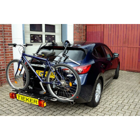 Fahrradtr&auml;ger Mazda 3 Typ BM Flie&szlig;heck 09/2013 bis 03/2019 - Montagekit (Artikel-Nr.:476213) + Tr&auml;gersystem + Schienensystem