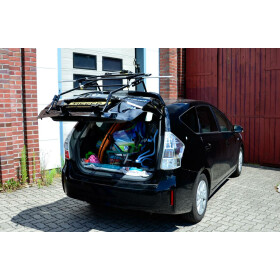 Heckklappentraeger Prius Plus - Kofferraumklappe kann geöffnet werden - ohne Räder