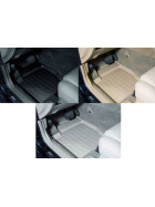 Fußmatten BMW X3 F25 sind in den Farben Schwarz - Beige (10% Aufpreis) und Grau (10% Aufpreis) erhältlich Beispielfoto (schwarz grau beige)