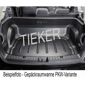 VW Caddy Kombi Carbox Kofferraumwanne hoher Rand - Carbox...