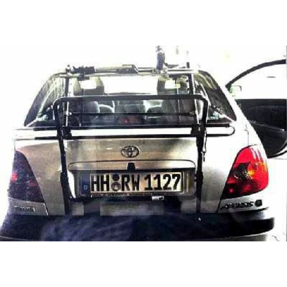 Paulchen Heckträger - Toyota Avensis Schrägheck ab 1/1998- - mit optionalen Trägersystem, Schienensystem und Zubehör