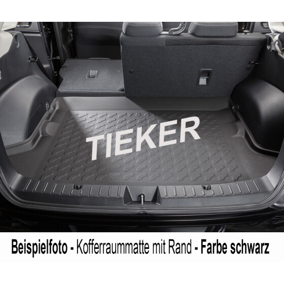 CHEVROLET ESPERO Stufenheck Kofferraummatte Kofferraumwanne hoher Rand - Carbox Gepäckraumwanne