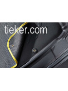 Hyundai ix35 1. Generation Anti-Rutschmatte kann mit Druckknöpfen an der Kofferraumwanne fixiert werden