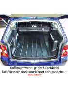 VW Polo Steilheck Carbox Kofferraumwanne hoher Rand - Carbox Gepäckraumwanne