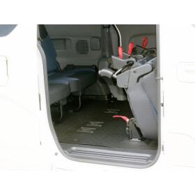 Kofferraummatte Nissan eNV200 Evalia 5- und 7-Sitzer  (PKW-Version) - Gepäckraummatte ganzer Kofferraumboden von 07/2009-