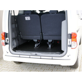 Kofferraummatte Nissan eNV200 Evalia 5- und 7-Sitzer  (PKW-Version) - Gepäckraummatte ganzer Kofferraumboden von 07/2009-