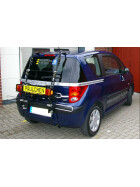 Hecktr&auml;ger Paulchen Peugeot 1007 ab 04/2005 bis - Montagekit (Artikel-Nr.:823801) + Tr&auml;gersystem + Schienensystem