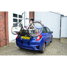 Fahrradträger Honda Jazz IV Typ GK - Mittellader - Montage an der Heckklappe ohne Bohren - keine AHK notwendig