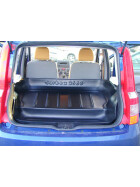 Kofferraumwanne Fiat Panda III Typ 312 - ganzer Kofferraum Rücksitzbank umgeklappt - es entsteht eine Stufe