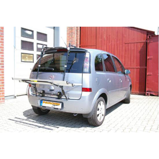 Paulchen Heckträger - Opel Meriva (OPC Ausführung) ab 11/2005- - mit optionalen Trägersystem, Schienensystem und Zubehör