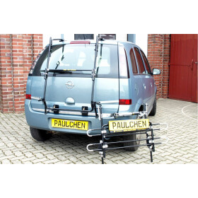 Hecktr&auml;ger Paulchen Opel Meriva A (Chromzierleiste u. Spoiler) ab 11/2005-05/2010 - Montagekit (Artikel-Nr.:812115) + Tr&auml;gersystem + Schienensystem