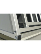 Hundebox Kofferraum - Citroen C3 Picasso (02/2009-) - Aluminiumprofil verschraubt - keine scharfen Kanten