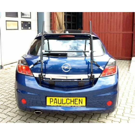 Paulchen Heckträger - Opel Astra H Schrägheck ab 1/2004- - mit optionalen Trägersystem, Schienensystem und Zubehör