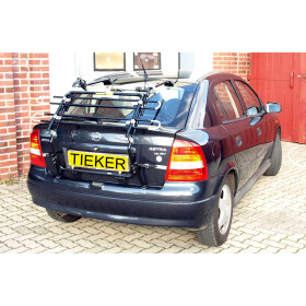 Paulchen Heckklappenträger - Opel Astra G Schrägheck ab 03/1998- - Trägersystem Mittellader - Montage ohne Bohren keine Anhängerkupplung notwendig