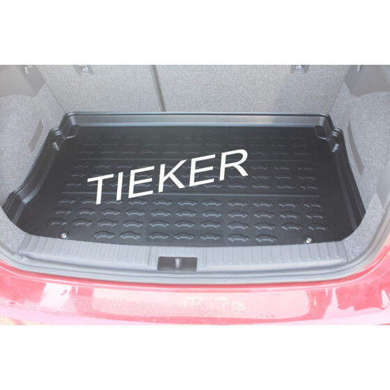 Kofferraummatte Seat Ibiza V Typ 6F 5-Türer 5. Generation Gepäckraummatte Kofferraumwanne hoher Rand - Carbox Gepäckraumwanne