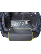 Kofferraummatte VW T-Roc (variablen Ladeboden in oberer Position) - Gepäckraummatte mit Rand ab 08/2017-