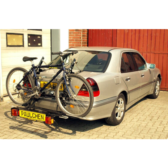 Fahrradtr&auml;ger Mercedes C-Klasse (W202) ab 06/1997-05/2000 - Montagekit (Artikel-Nr.:413619) + Tr&auml;gersystem + Schienensystem
