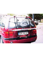 Paulchen Heckträger - Mazda MPV ab 96-08/1999 - mit optionalen Trägersystem, Schienensystem und Zubehör