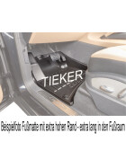 Fußraummatte VW Tiguan II AD1 Fußraumschale mit Rand passform Schalenmatte Kunststoff