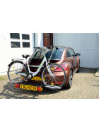 Fahrradträger VW Beetle 21st Century - Tieflader inkl. Beleuchtung - FirstClass Schienen - geringe Beladehöhe