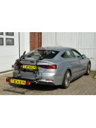 Audi A5 Sportback II Baureihe F5 - Tieflader - Schienen inkl. Beleuchtung können leicht abgenommen - Kofferraumklappe kann geöffnet werden