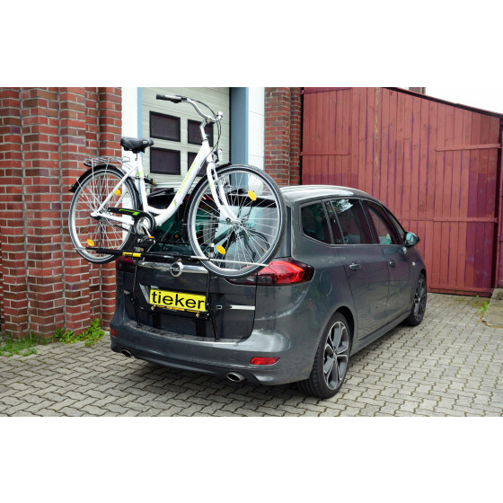 Fahrradträger Paulchen Opel Zafira C Tourer OPC ab 01/2012 bis - Heckträger Montagekit (Artikel-Nr.:812143) + Trägersystem + Schienensystem