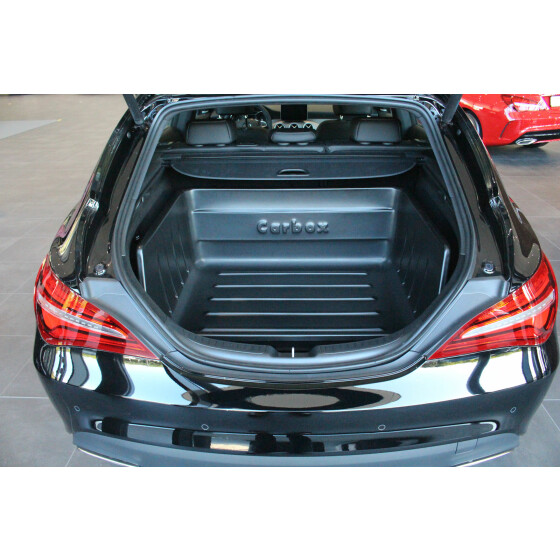 Kofferraumwanne Mercedes CLA Shooting Brake X117 hoher Rand - Carbox Gepäckraumwanne