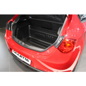 Kofferraumwanne hoher Rand - Alfa Romeo Giulietta Typ 940 - Carbox Gepäckraumwanne mit Anti Rutschmatte (abwaschbar) für Hunde geeignet