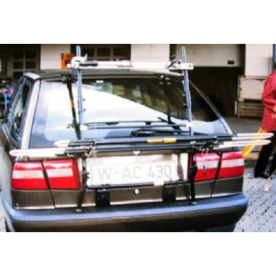 Paulchen Heckträger - Lancia Dedra Kombi ab 08/1994-07/1999 - mit optionalen Trägersystem, Schienensystem und Zubehör