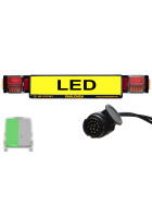 LED Lichtleiste - Zusatzbeleuchtung für Fahrradträger Paulchen - für Fahrzeuge mit Flügeltür und 13-poligen Stecker