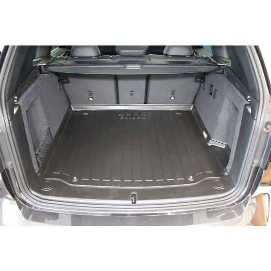 Kofferraummatte mit Rand - BMW iX3 (G03) 1. Generation - schützt auch die Kofferraumkante/Schlossträgerleiste