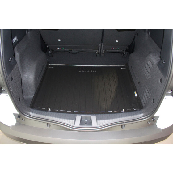 Kofferraummatte - Dacia Jogger 5-Sitzer - Kofferraumwanne flacher Rand - Gepäckraummatte