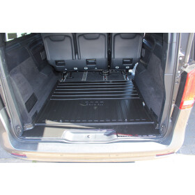 Kofferraummatte Kofferraumwanne Rand - Mercedes V-Klasse Viano Vito W447 - abwaschbar geruchslos