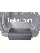 Gepäckraummatte mit Rand - Toyota Landcruiser J15 5-Türer langer Radstand - Kofferraumwanne flacher Rand - passform Kofferraumschale