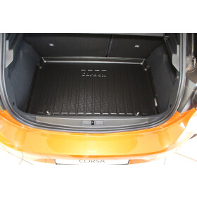 Kofferraummatte mit Rand - Corsa F e-Corsa - Kofferraumwanne flacher Rand Gepäckraummatte