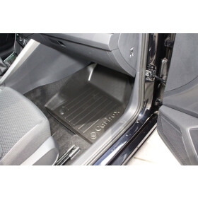 Fußmatte mit Rand - VW Polo VI Typ AW - Fußraumschutz geruchslos abwaschbar abriebfest