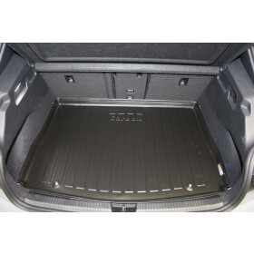 Kofferraummatte Kofferraumwanne flacher Rand - VW ID.3 E1 / E11 Ladeoben oben - Gepäckraummatte geruchslos abwaschbar