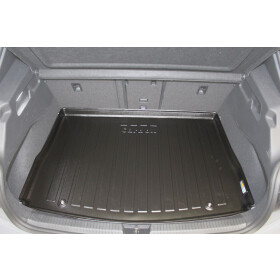 Kofferraummatte mit Rand - VW ID.3 E1 / E11 Ladeoben oben - Gepäckraummatte geruchslos abwaschbar passgenau keine Schmutznester